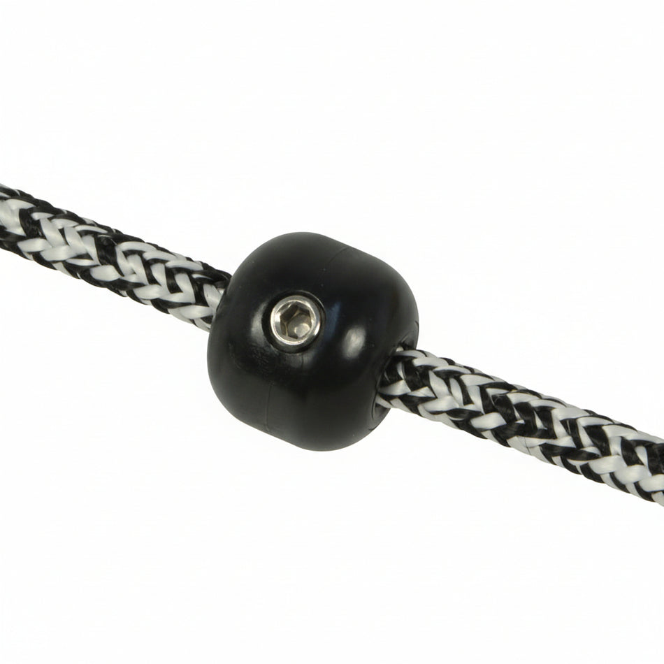 CLAMCLEAT Stopper-Ball - Ballstopper mit Schraube für Seil