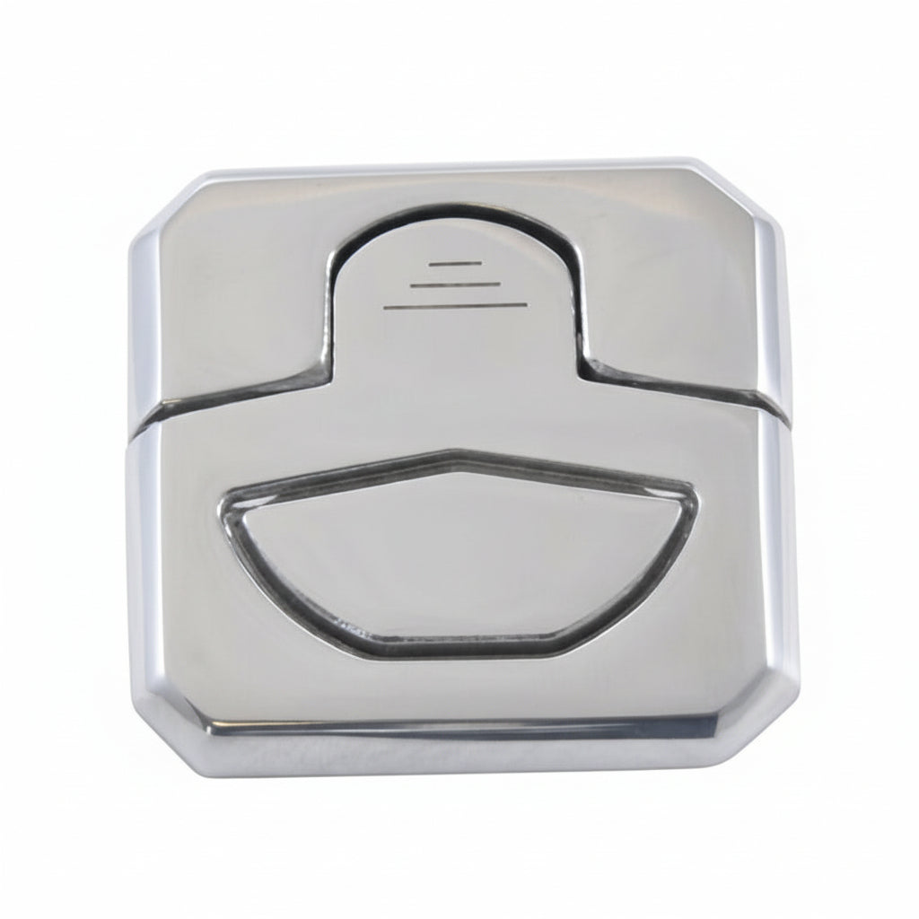 Edelstahl Einlassgriff eckig A4 - AISI 316 - Federbelastet wasserdicht