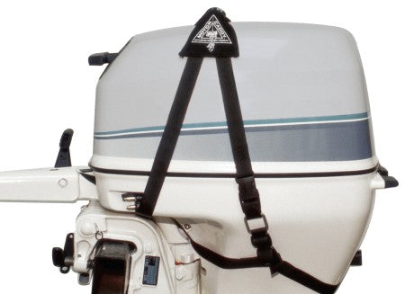 DAVIS Motor Caddy - Tragegurt-Geschirr für Außenborder 2-15 PS