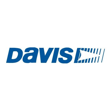 Davis Instruments Logo – blauer Schriftzug auf weißem Hintergrund