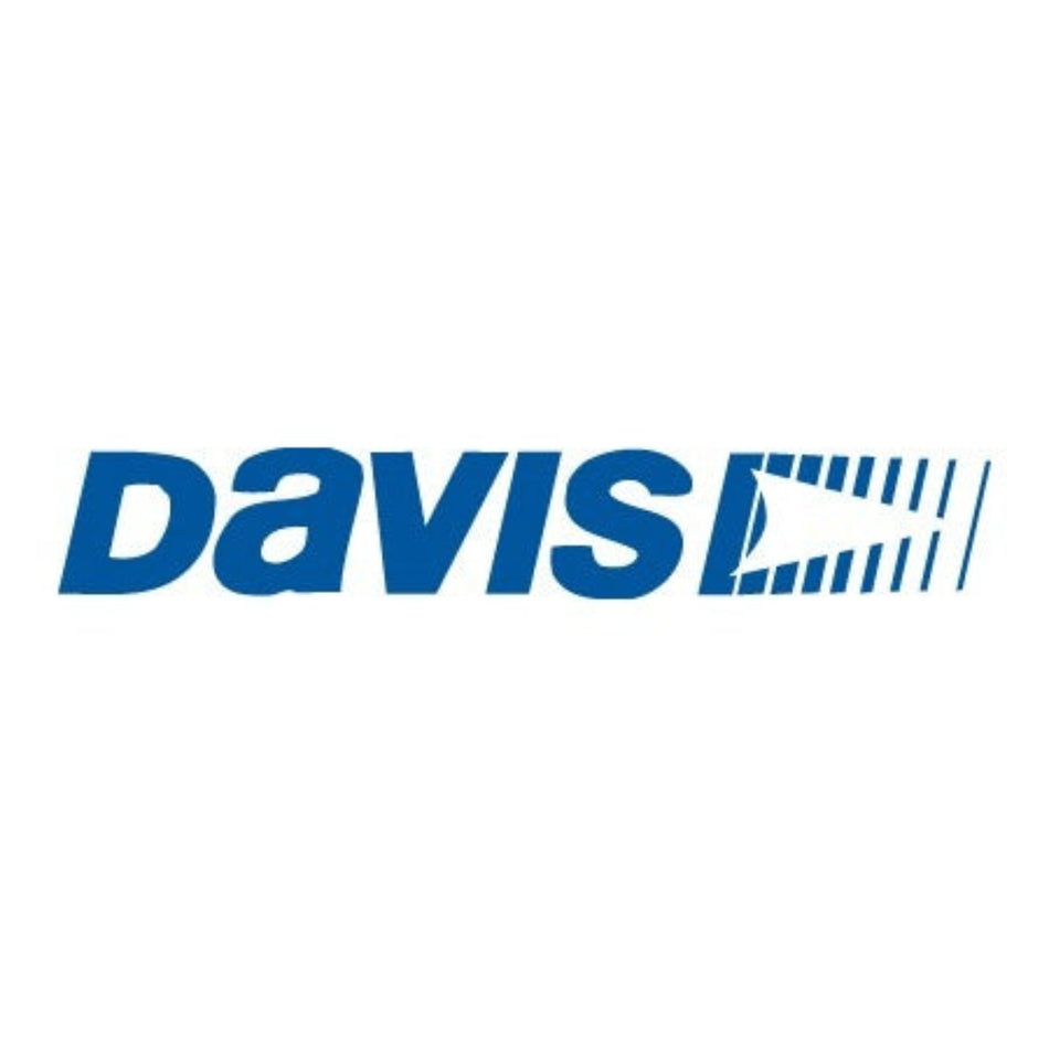 Davis Instruments Logo – blauer Schriftzug auf weißem Hintergrund
