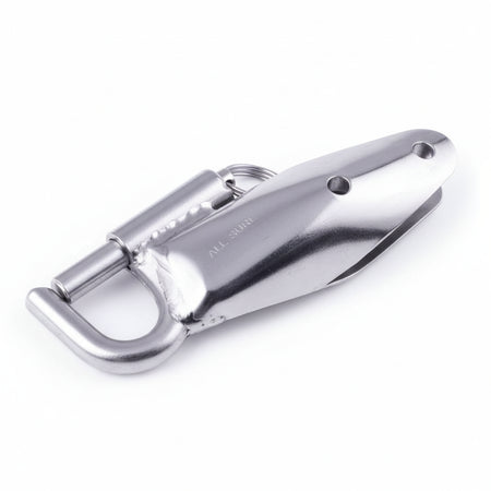 Spibaumbeschläge komplett Edelstahl 1.4401 - für Alu-Rohr und Holzbaum