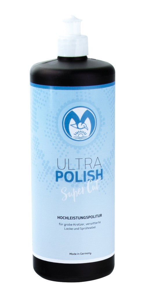 Ultra Polish Super Cut 500g & 1kg – lösemittelfrei – Schleifpolitur grob – Abtrag 10/10