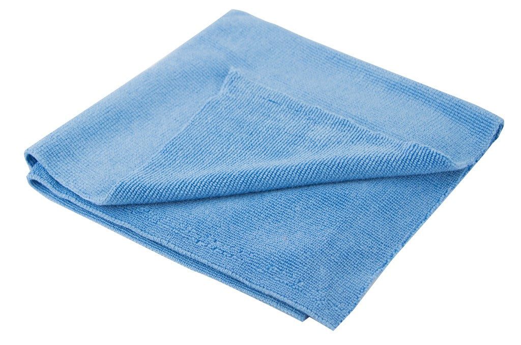 Mikrofasertuch Universal 40x40cm blau – Schlingenstruktur – hochwertig