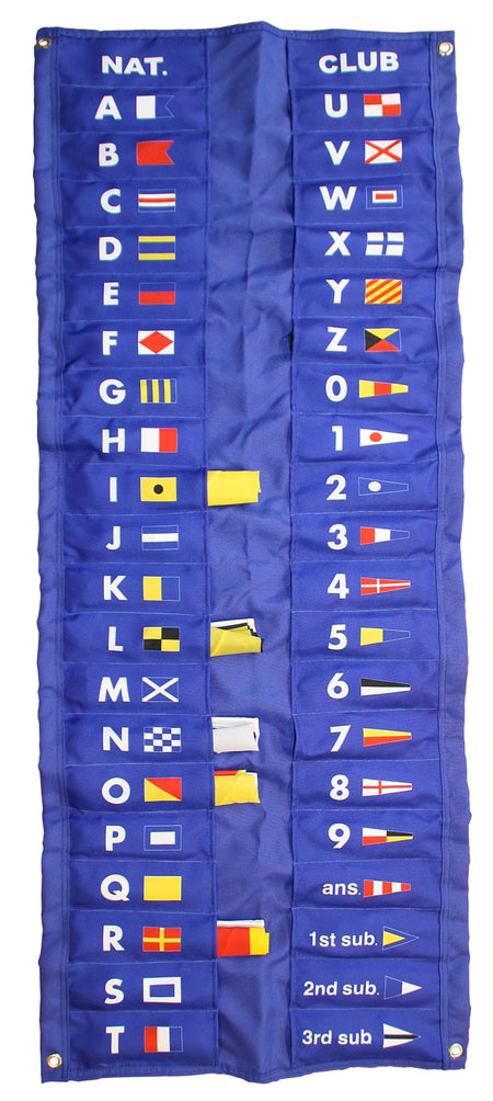 Signalflaggensatz 20x30cm mit Tasche