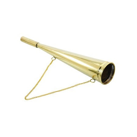 Nebelhorn-Trompete Messing Poliert – 145/260/330 mm – Gerade/Gebogen