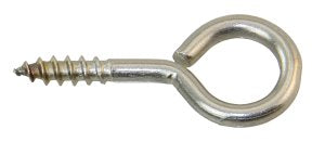 Ösenschraube mit Holzgewinde - Edelstahl A2 - 4 Größen - 10 Stück