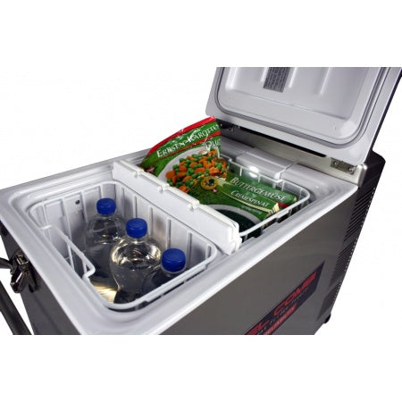 ENGEL Kompressor-Kühlbox MD45F-CD-P 12/24V - 2-Zonen-Kühlsystem 40L