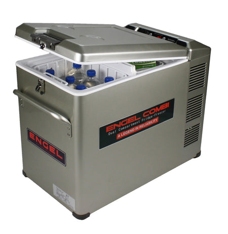 ENGEL Kompressor-Kühlbox MD45F-CD-P 12/24V - 2-Zonen-Kühlsystem 40L