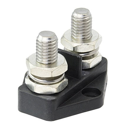 Sammelpunkt Masseverteiler Nylon/Edelstahl M10 2 Anschluss