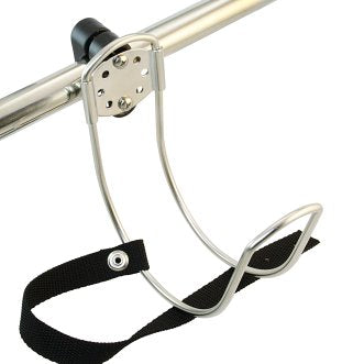 Rettungsring-Halter für Relingmontage Edelstahl/Nylon für Rohr 25mm