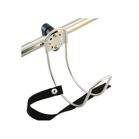 Rettungsring-Halter Drahtbügel Edelstahl – Nylonsicherung – Ø 25 mm