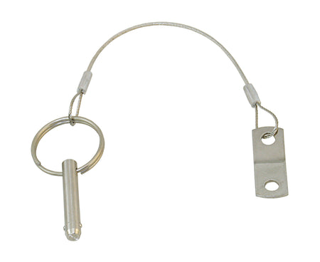 Kugelsperrbolzen & Klappnasenbolzen Edelstahl - Quick Release Pin 6mm Kugelsperrbolzen 38 25 mm Ø 6.35 mm