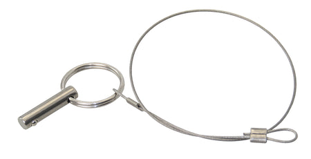 Kugelsperrbolzen & Klappnasenbolzen Edelstahl - Quick Release Pin 6mm Kugelsperrbolzen 25 17 mm Ø 6 mm