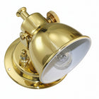 Kojenleuchte Deluxe Messing 12V Zweistufig 5W/21W - Maritime Leselampe mit Dimmfunktion