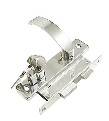 Einsteckschloss Typ G2 Edelstahl mit Zylinder - Türschloss Boot