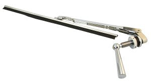 Handscheibenwischer Edelstahl/MsCr Arm 190-280mm