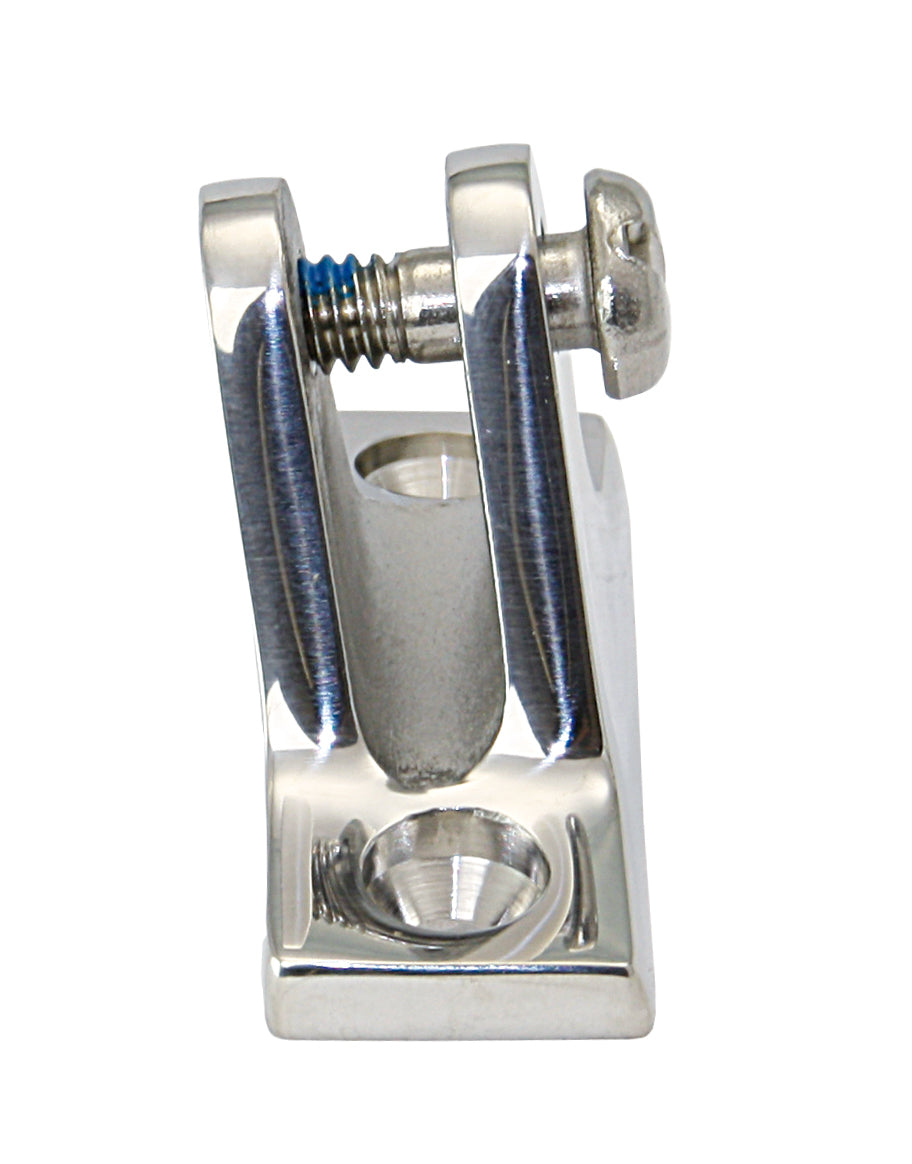 Verdecksbeschlag 80° Edelstahl A4 - für Sprayhood und Bimini