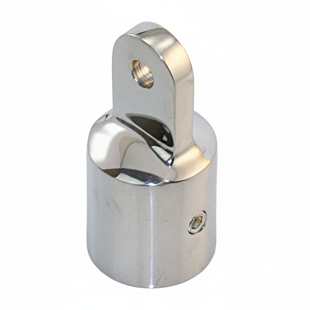 Rohrendkappe Edelstahl AISI 316 mit Auge - 20mm/22mm/25mm/30mm