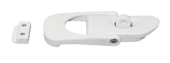 Spannverschluss Nylon/Edelstahl 115mm weiß abschließbar