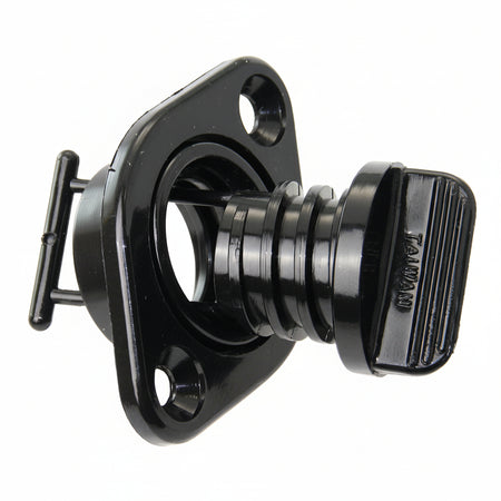 ALLEN Lenzstopfen mit Schraubverschluss Nylon schwarz - iD17mm