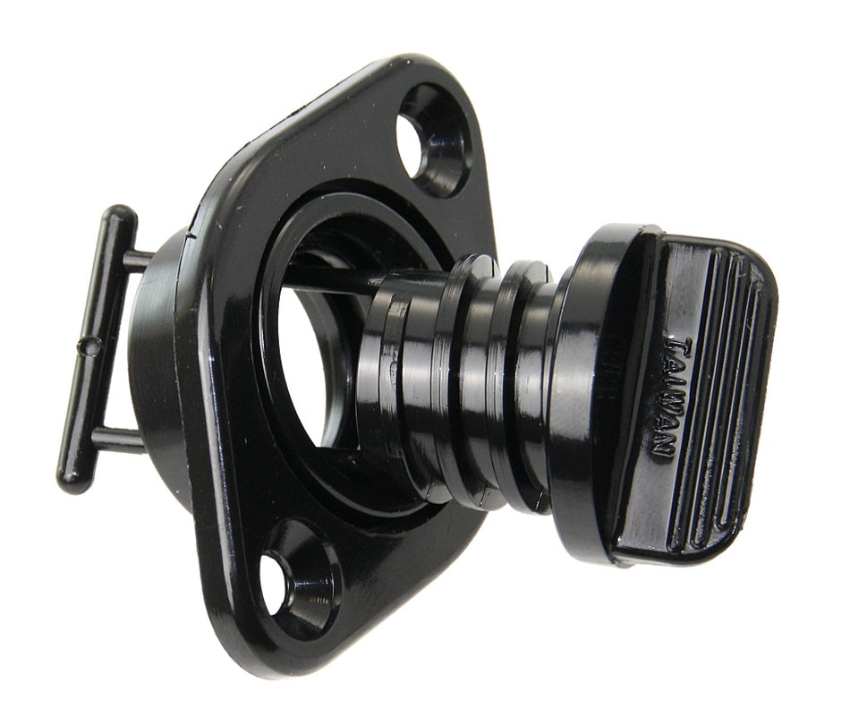 ALLEN Lenzstopfen mit Schraubverschluss Nylon schwarz - iD17mm