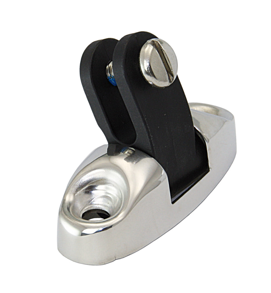 Verdeckgelenk Edelstahl AISI 316 - Mit Nylon-Gabel schwarz