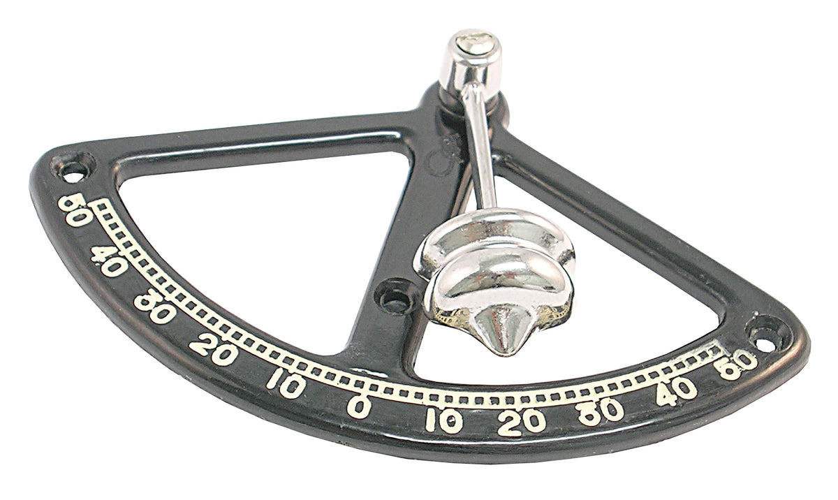 Pendelkrängungsmesser 104mm - Krängungsanzeiger bis 50° für Segelboot