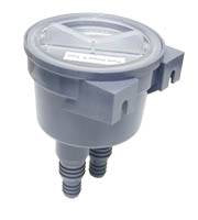 Kühlwasserfilter Universal 120mm mit Edelstahlfilter 19-25mm