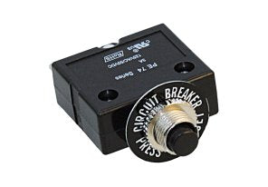 Sicherungsautomat mit Druckschalter 12V träge 3A-20A - mit/ohne Schutzkappe