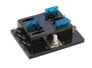 Sicherungskasten für 6 Flachstecksicherungen ATC/ATO 12V max. 25A