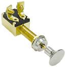 Zugschalter Messing verchromt 12V 20A 2-polig An/Aus