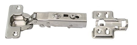 Topfscharnier mit Soft-Close Dämpfung Edelstahl A2 - Topfband 35mm 98°