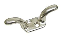 Flaggstockhalter Messing vernickelt/verchromt – 60mm, 61mm, 80mm 61 mm verchromt