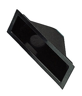 Lüfterkasten ABS für Schlauch 75mm, schwarz, für Lüfter EK27290, EK41290 Anschlussbox schwarz