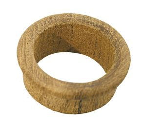 Fingerschnäpper-Durchlass - Teakholz - 38mm Außendurchmesser