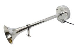 Signalhorn Edelstahl 12V elektrisch 110dB einfach/doppelt