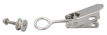 Spannverschluss justierbar Edelstahl A2 mit einstellbarem Verschlussauge