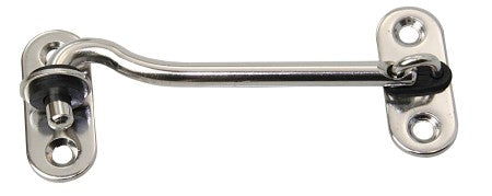 Sturmhaken klapperfrei Edelstahl mit Gummi - Türhaken Boot