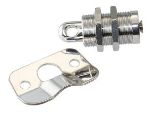 Backskistenverschluss Edelstahl A2 mit Schließblech bis 19mm Wandstärke - abschließbar