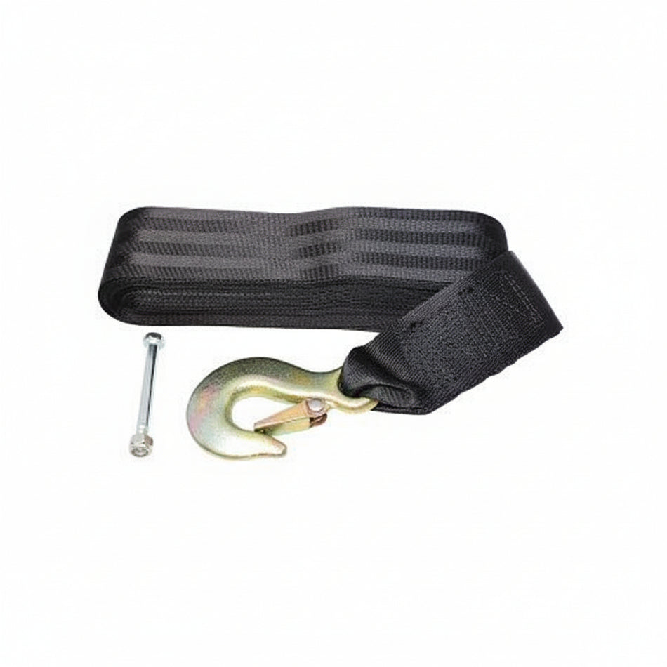 Gurtband für Trailerwinden – EK33725 Nylon schwarz 7,6m x 50mm