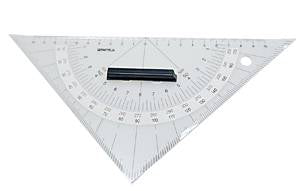 Kursdreieck Anlegedreieck Acryl 250mm - Boot