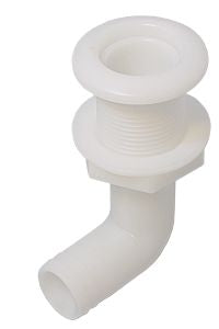 Borddurchbruch Acetal Weiß - 90° Winkel - Verschiedene Größen