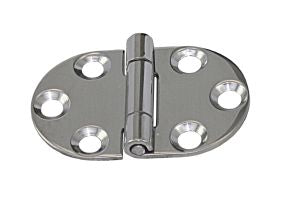 Scharnier AISI304 gestanzt symmetrisch 48x30mm - Edelstahl 1.4301