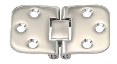 Tischplattenscharnier AISI304 70x40mm - Edelstahl 1.4301 gebürstet