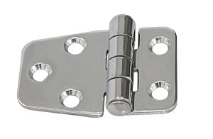 Scharnier AISI304 gestanzt asymmetrisch 54,5x38,5mm - Edelstahl 1.4301