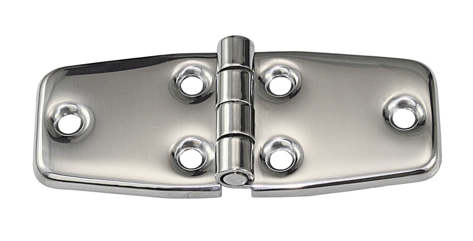 Scharnier AISI304 tiefgezogen symmetrisch 100x40,5mm - Edelstahl 1.4301