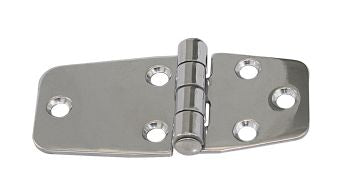 Scharnier AISI304 gestanzt asymmetrisch 84x40mm - Edelstahl 1.4301