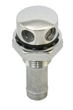 Tankentlüfter Edelstahl A4 für Schlauch 16mm - gerade & gebogen - ISO 10088 gerade