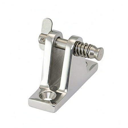 Verdecksbeschlag Edelstahl AISI 316 - Mit Klappnasenbolzen 80°/90° 90 °